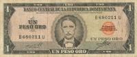 p107a from Dominican Republic: 1 Peso Oro from 1973