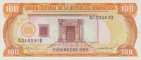 p122b from Dominican Republic: 100 Pesos Oro from 1984