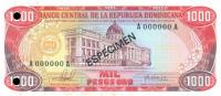 Gallery image for Dominican Republic p124s1: 1000 Pesos Oro