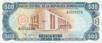 Gallery image for Dominican Republic p157c: 500 Pesos Oro