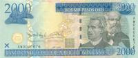 Gallery image for Dominican Republic p174c: 2000 Pesos Oro