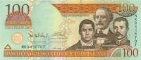 Gallery image for Dominican Republic p177a: 100 Pesos Oro