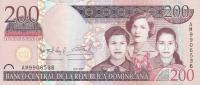 Gallery image for Dominican Republic p178a: 200 Pesos Oro