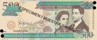 Gallery image for Dominican Republic p179s2: 500 Pesos Oro