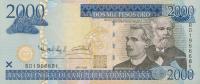 Gallery image for Dominican Republic p181a: 2000 Pesos Oro
