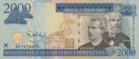 Gallery image for Dominican Republic p181b: 2000 Pesos Oro