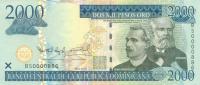 Gallery image for Dominican Republic p181c: 2000 Pesos Oro