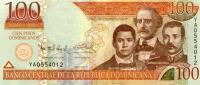 Gallery image for Dominican Republic p184a: 100 Pesos Dominicanos