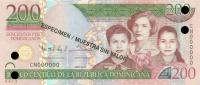Gallery image for Dominican Republic p185s: 200 Pesos Dominicanos
