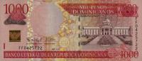 Gallery image for Dominican Republic p187b: 1000 Pesos Dominicanos