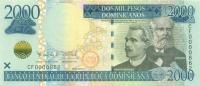 Gallery image for Dominican Republic p188a: 2000 Pesos Dominicanos