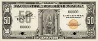 Gallery image for Dominican Republic p64s: 50 Pesos Oro