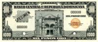 Gallery image for Dominican Republic p67s: 1000 Pesos Oro