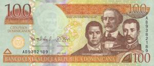 Gallery image for Dominican Republic p184b: 100 Pesos Dominicanos