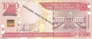 Gallery image for Dominican Republic p187s: 1000 Pesos Dominicanos