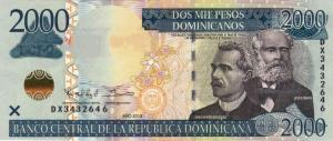 Gallery image for Dominican Republic p188c: 2000 Pesos Dominicanos