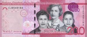 Gallery image for Dominican Republic p191c: 200 Pesos Dominicanos