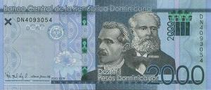 Gallery image for Dominican Republic p194d: 2000 Pesos Dominicanos