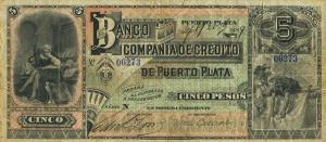 Gallery image for Dominican Republic pS105a: 5 Pesos