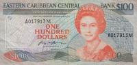 Gallery image for East Caribbean States p20m: 100 Dollars