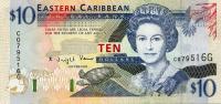 p32g from East Caribbean States: 10 Dollars from 1994