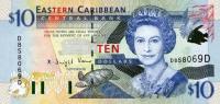 Gallery image for East Caribbean States p38d: 10 Dollars