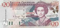 Gallery image for East Caribbean States p39d: 20 Dollars