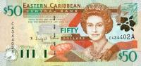 Gallery image for East Caribbean States p40a: 50 Dollars