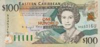 p41u from East Caribbean States: 100 Dollars from 2000