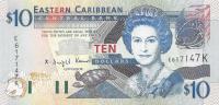 p43k from East Caribbean States: 10 Dollars from 2003