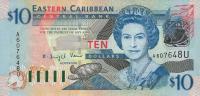 p43u from East Caribbean States: 10 Dollars from 2003