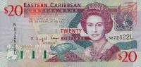 Gallery image for East Caribbean States p44l: 20 Dollars