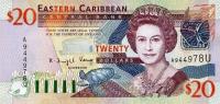 Gallery image for East Caribbean States p44u: 20 Dollars