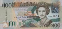 p46a from East Caribbean States: 100 Dollars from 2003