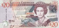 Gallery image for East Caribbean States p53a: 20 Dollars