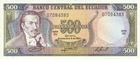 p124a from Ecuador: 500 Sucres from 1984