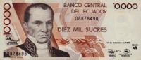 Gallery image for Ecuador p127e: 10000 Sucres