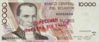 p127s3 from Ecuador: 10000 Sucres from 1995