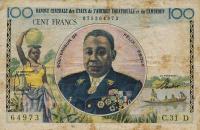 p1b from Equatorial African States: 100 Francs from 1961