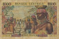 Gallery image for Equatorial African States p5d: 1000 Francs