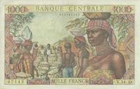 Gallery image for Equatorial African States p5h: 1000 Francs