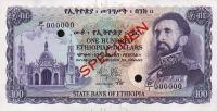 Gallery image for Ethiopia p23s: 100 Dollars