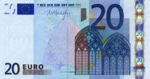 Gallery image for European Union p16g: 20 Euro