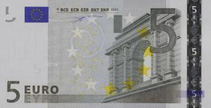 p1p from European Union: 5 Euro from 2002