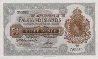 Gallery image for Falkland Islands p10b: 50 Pence from 1974