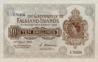 Gallery image for Falkland Islands p7a: 10 Shillings