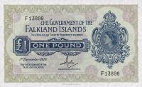 p8c from Falkland Islands: 1 Pound from 1977