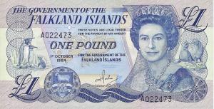 Gallery image for Falkland Islands p13a: 1 Pound from 1984