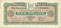 p27g from Fiji: 1 Pound from 1930