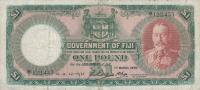 p33c from Fiji: 1 Pound from 1935